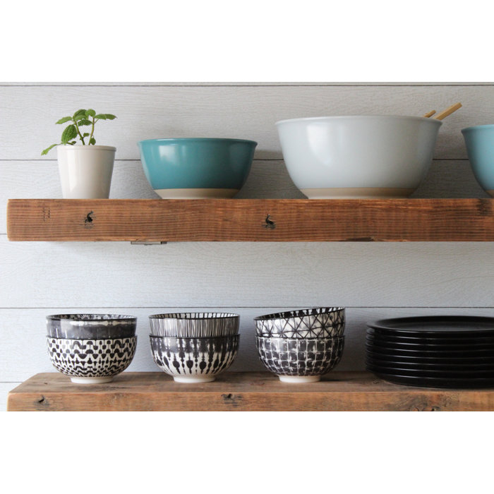 UrbanLegacy Reclaimed Barn Joist Deep Floating Shelves with Low Profile